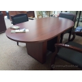 Mahogany 72" Oval Boardroom Conference Meeting Table